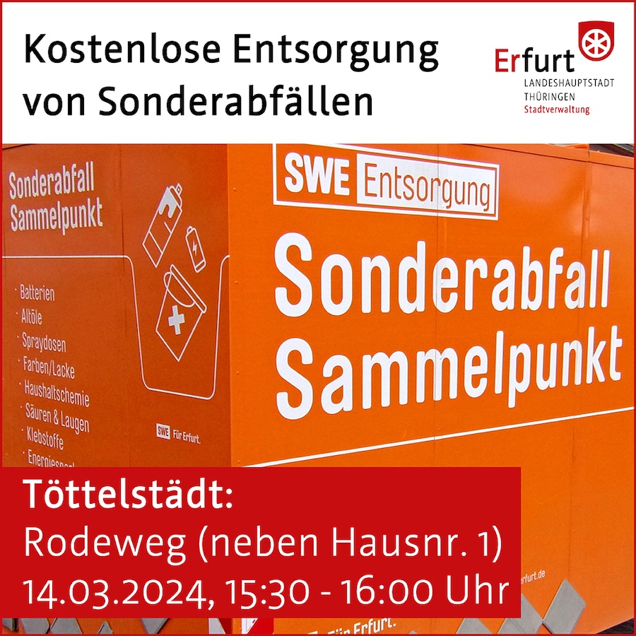 Sonderabfallsammlung Maerz2024