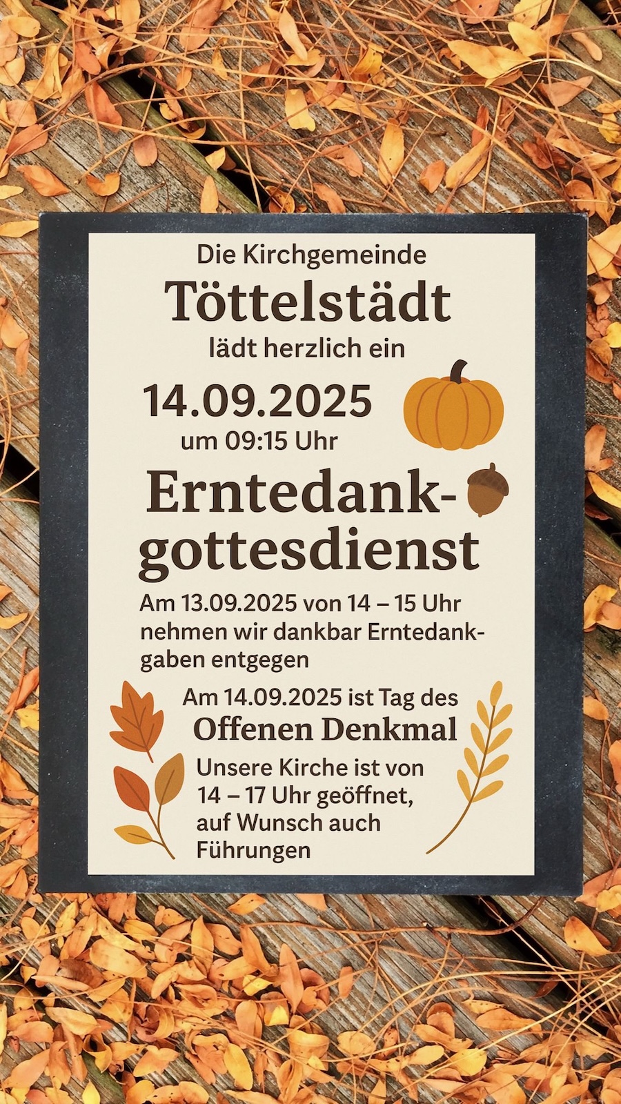 Erntedank